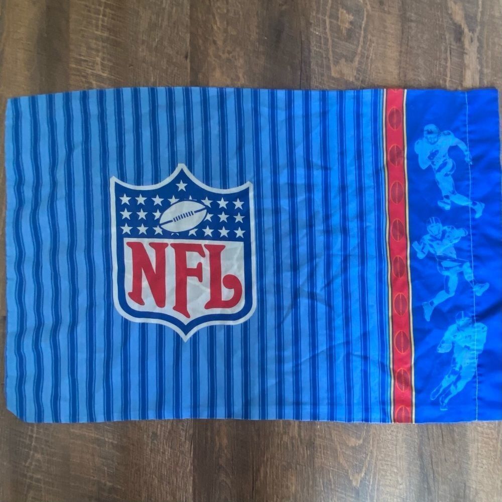 NFL Standard Blue Pillow Case - Picture 2 of 3